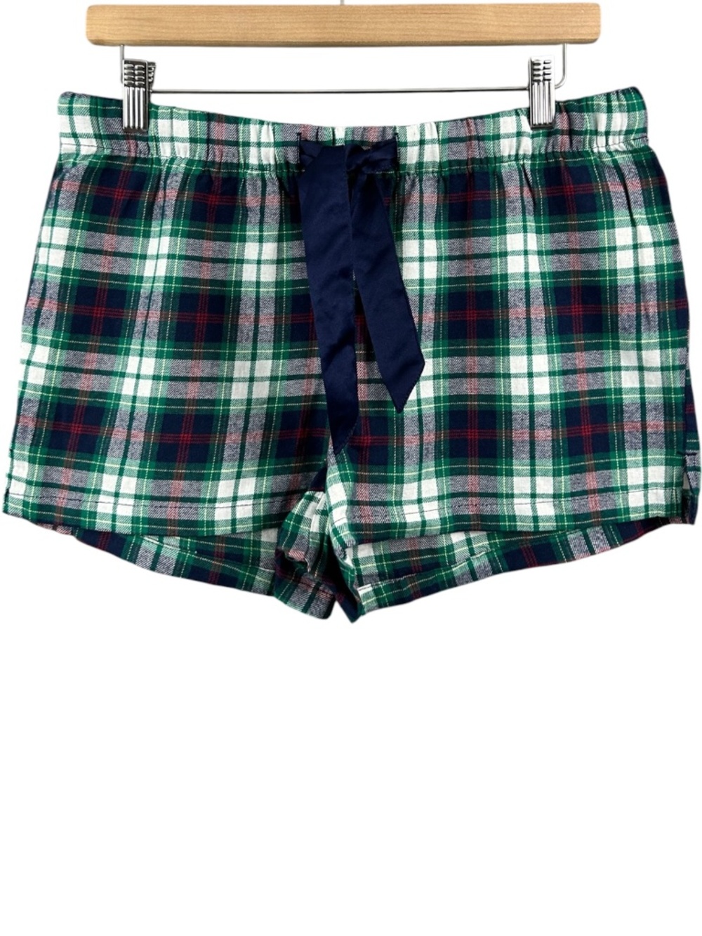 Old Navy 100% Cotton Plaid Pajama Shorts Size Medium